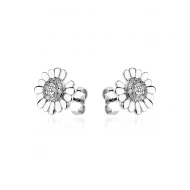 Сребърни обеци Flower Сребърни обеци Flower