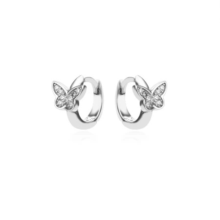 Сребърни обеци Butterfly Сребърни обеци Butterfly