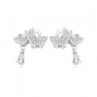 Сребърни обеци Elea