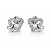 Сребърни обеци Radia