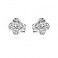 Сребърни обеци Clover Сребърни обеци Clover