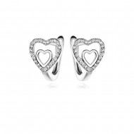 Сребърни обеци Pure Heart Сребърни обеци Pure Heart