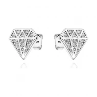 Сребърни обеци Diamond Glow Сребърни обеци Diamond Glow