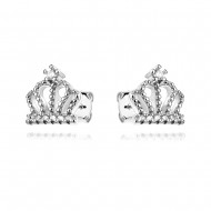 Сребърни обеци Queen’s Spark