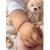 Гривна с червен конец и диамант Гривна с червен конец и диамант