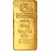 Инвестиционно златно кюлче 1000гр