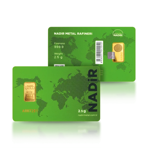 Инвестиционно златно кюлче 2,50гр