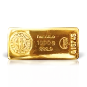 Инвестиционно златно кюлче 1000гр