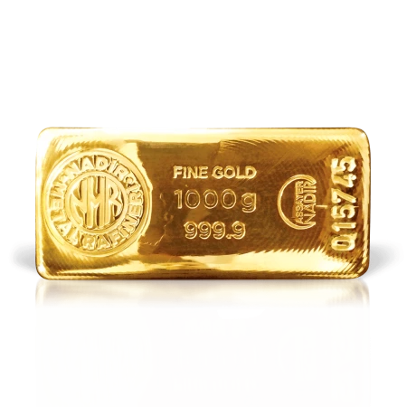 Инвестиционно златно кюлче 1000гр
