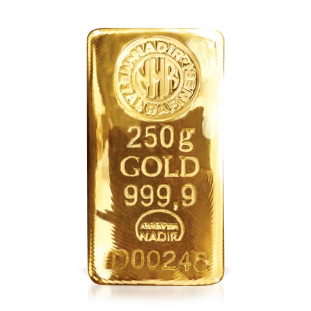Инвестиционно златно кюлче 250гр