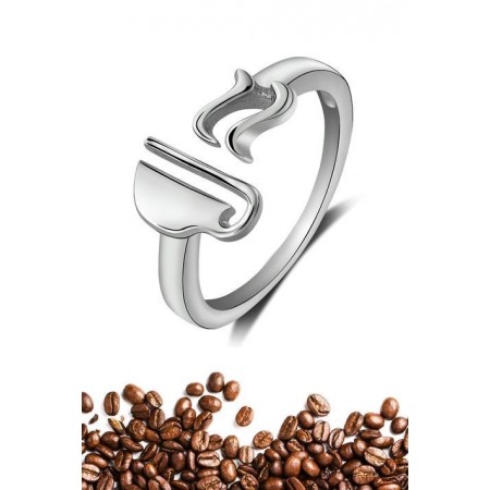 Сребърен пръстен Coffe Сребърен пръстен Coffe