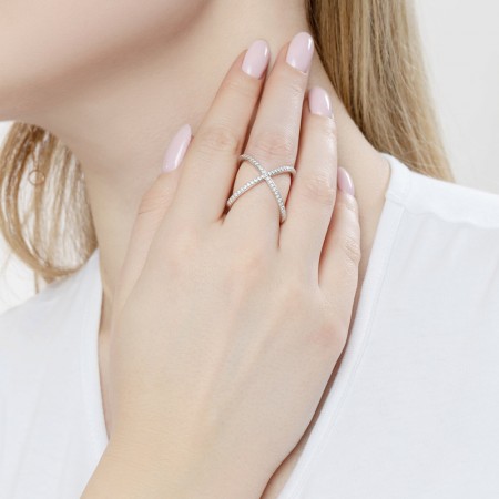 Сребърен пръстен Х Stone Сребърен пръстен Х Stone