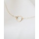 Сребърно двойно колие Round & Pearl (Колиета) Сребърно двойно колие Round & Pearl - Колиета