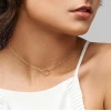 Сребърно двойно колие Round & Pearl Сребърно двойно колие Round & Pearl
