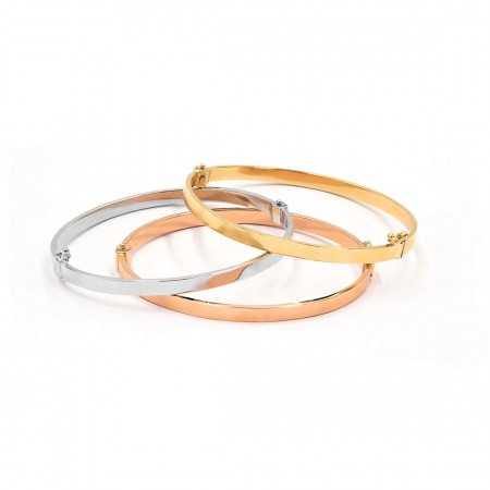Златна твърда гривна Love Bangle Златна твърда гривна Love Bangle