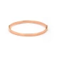Златна твърда гривна Love Bangle