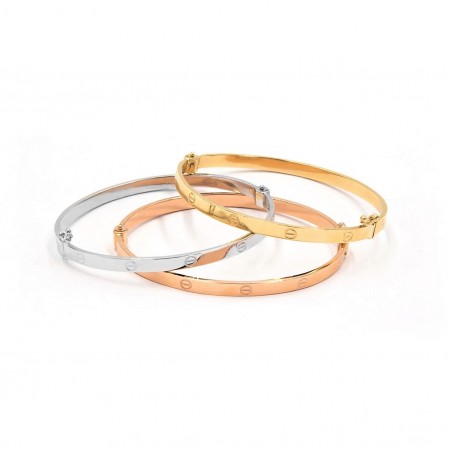 Златна твърда гривна Love Bangle Златна твърда гривна Love Bangle