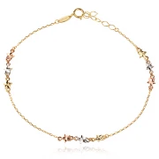 Златна гривна Lux Star