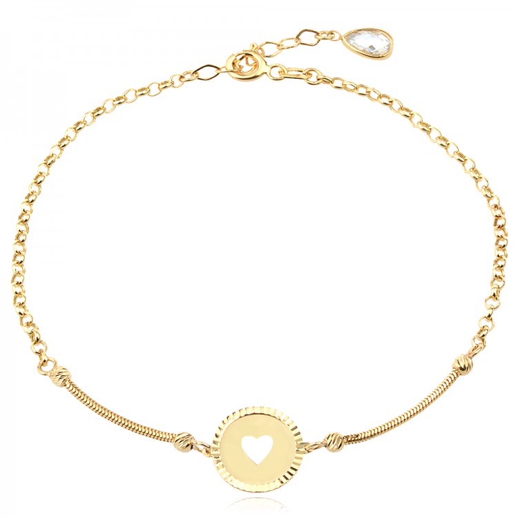 Златна гривна Shine Heart Златна гривна Shine Heart