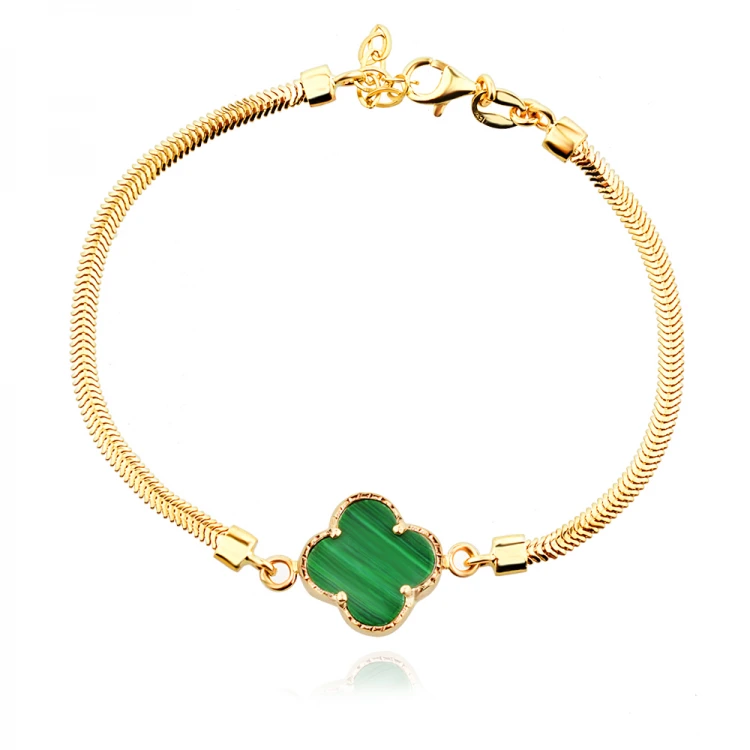 Златна Гривна Clover Златна Гривна Clover