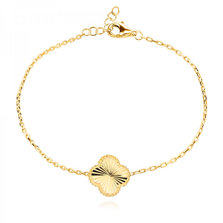 Златна Гривна Diamond Clover - BESTSELLERS