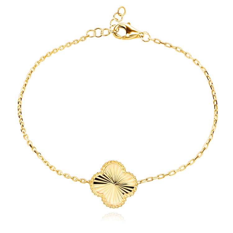 Златна Гривна Diamond Clover - BESTSELLERS