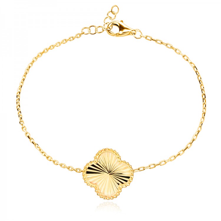Златна Гривна Diamond Clover - BESTSELLERS