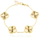 Златна Гривна Diamond Clover