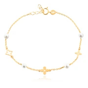 Златна Гривна Cleef