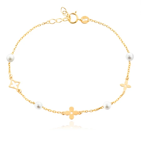 Златна Гривна Cleef