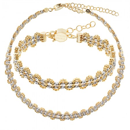 Златно колие чокър Dorica Valoria Златно колие чокър Dorica Valoria
