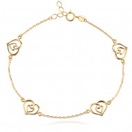 Златна Гривна Twin Souls Златна Гривна Twin Souls