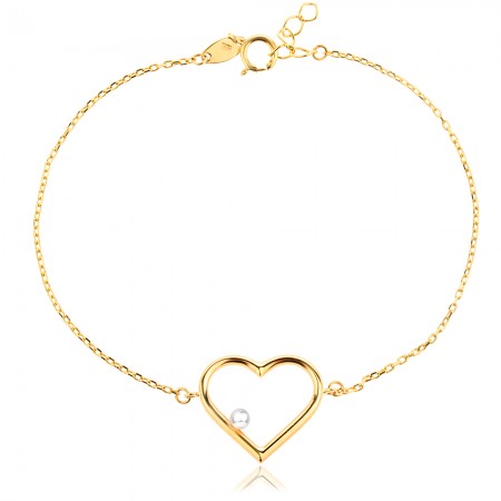 Златна Гривна Pearl’s Kiss