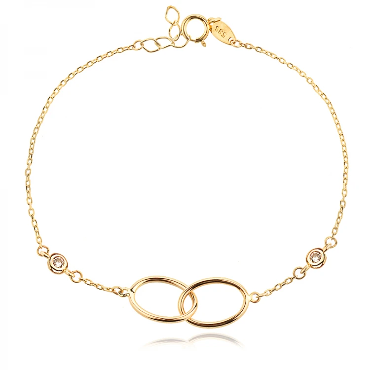 Златно колие Delicate Oval Златно колие Delicate Oval
