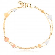 Златна Гривна Heartline