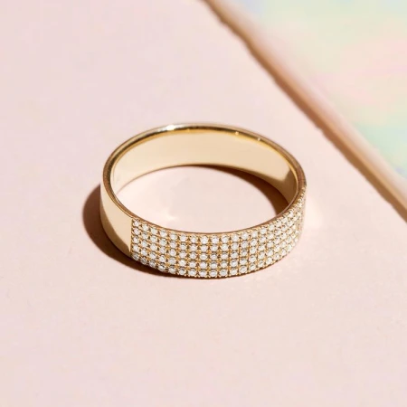 Златен пръстен LUXURY