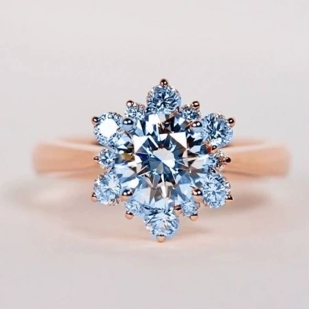 Златен пръстен Blue Klara Златен пръстен Blue Klara
