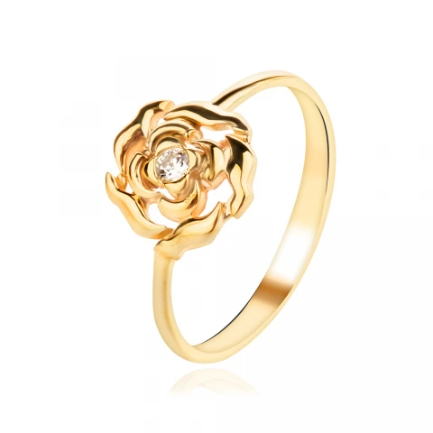 Златен пръстен Flower Златен пръстен Flower
