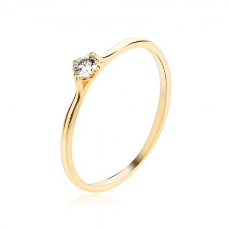 Годежен пръстен с диаманти Sora