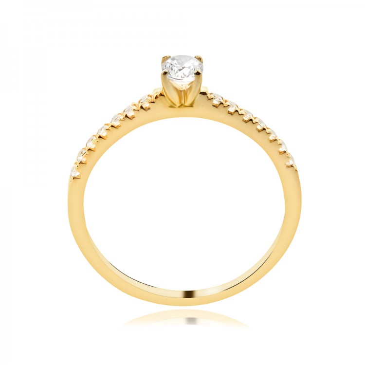 Златен пръстен Larisa