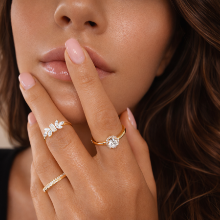 Златен пръстен Rosea Златен пръстен Rosea