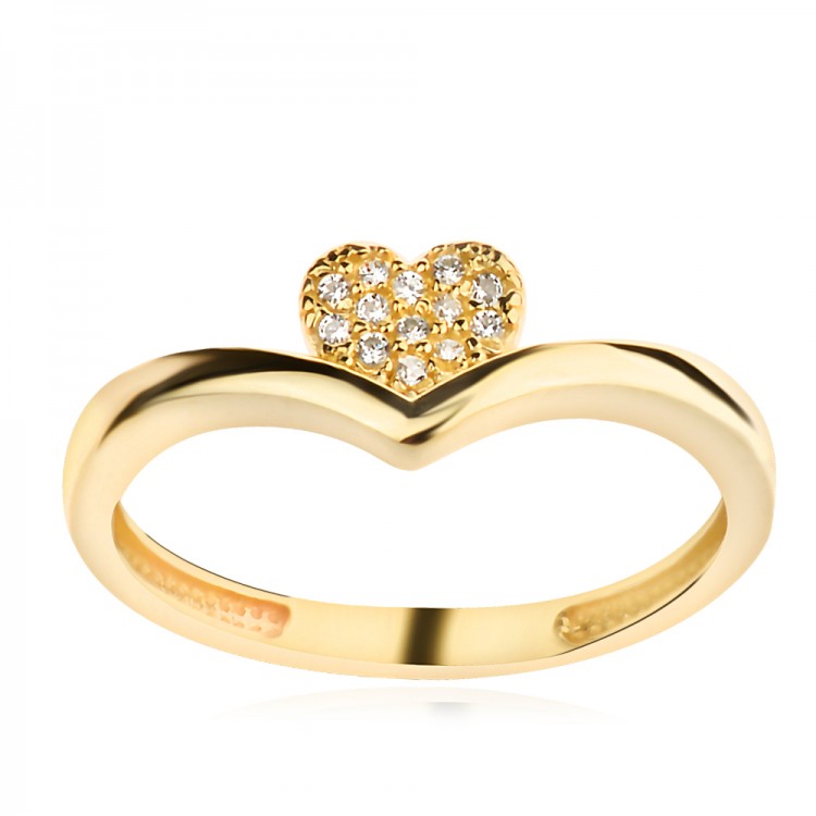 Златен пръстен Amora