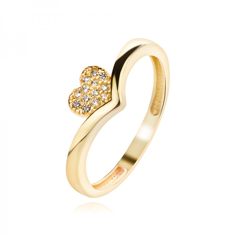 Златен пръстен Amora