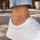 Златна гривна за крак White Clover Златна гривна за крак White Clover